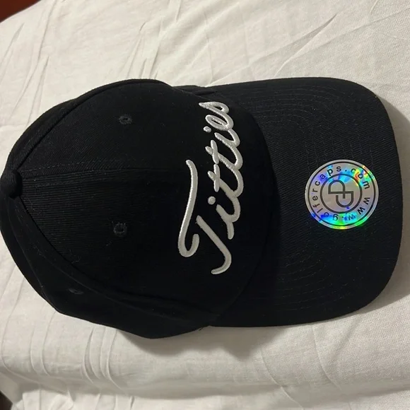 🔥Titties Embroidery unisex cap Brand new never opened - Picture 5 of 6